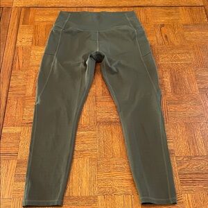 Born Primitive High-Waist Olive Green Active Leggings